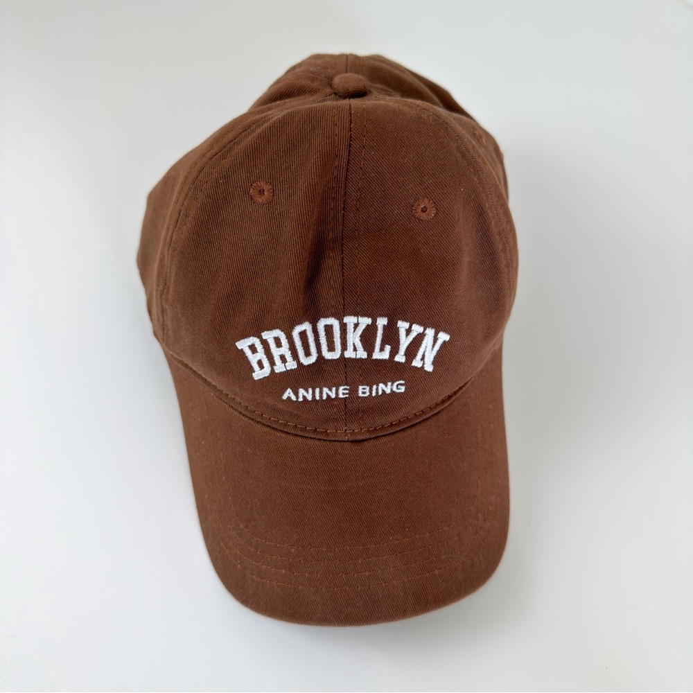 Anine Bing Brown Brooklyn Baseball Cap